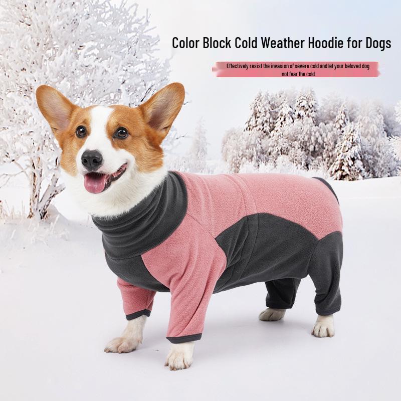 Winter Vierbeinige Hundekleidung: Kältefeste Baumwollbekleidung für mittelgroße und große Hunde