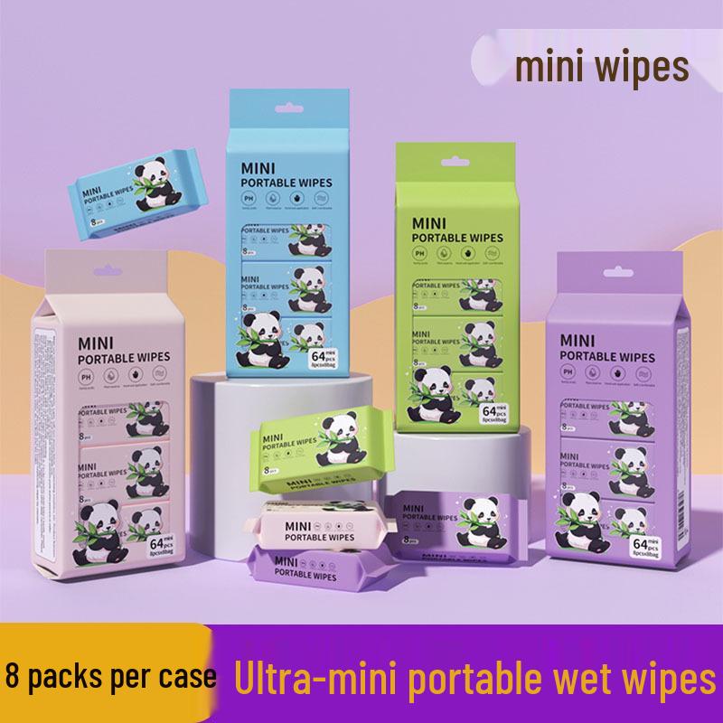 Portable Baby Hand and Mouth Mini Wipes: Child-Friendly Wet Wipes