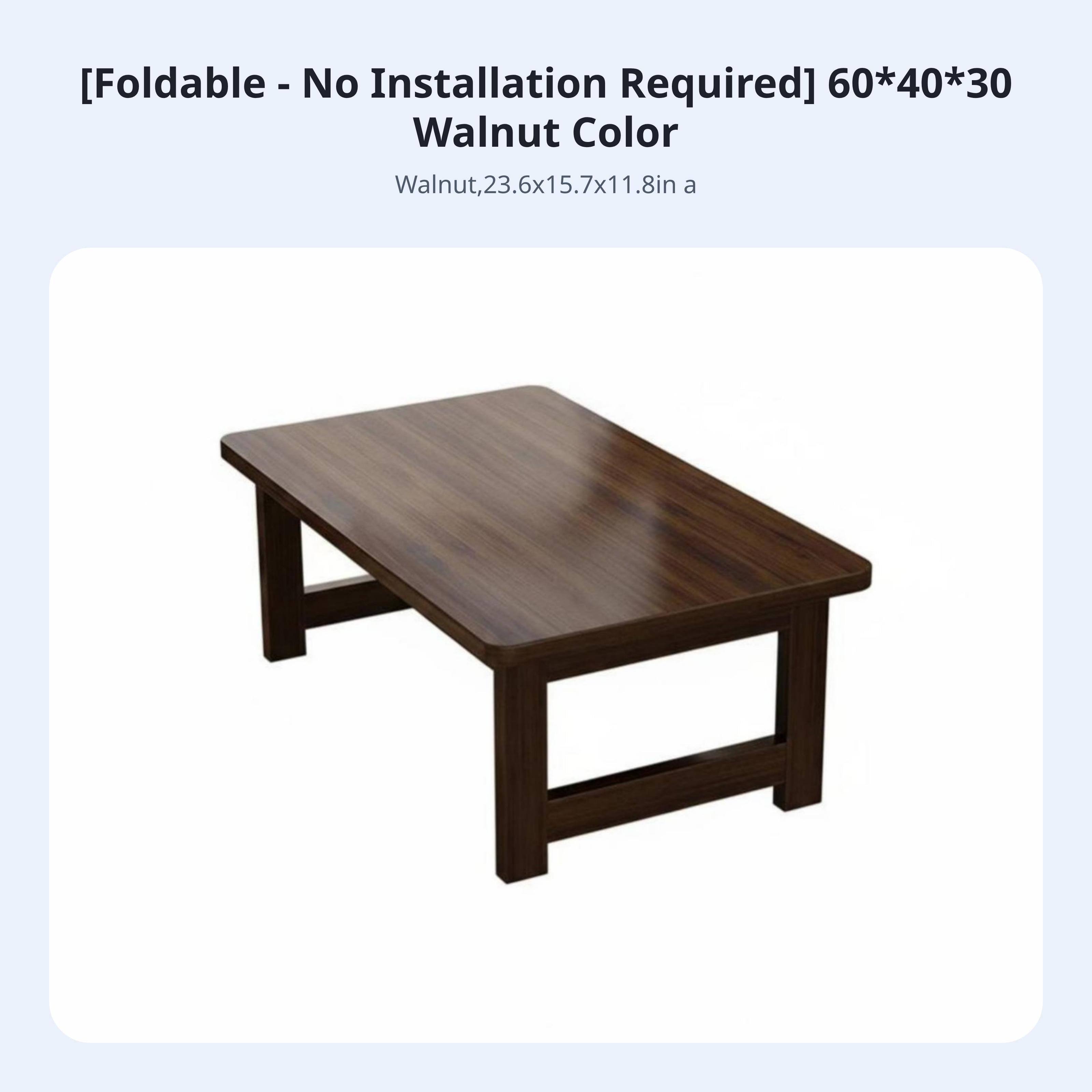 Foldable Floor Table Serene Aesthetic Foldable