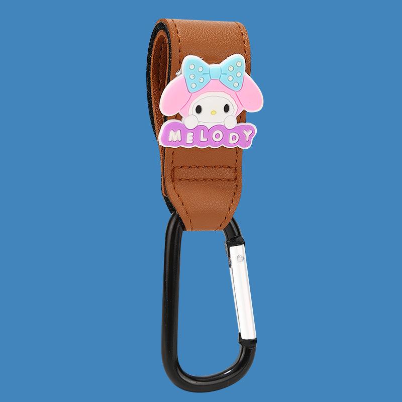 Anti-Fall Baby Stroller Hook & Storage Bag Attachment