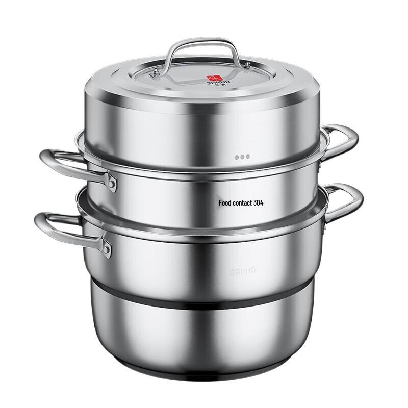 Sanhe 304 Stainless Steel Steamer Pot