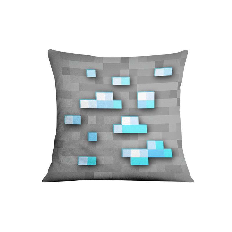 Minecraft Sofa Pillowcase Cushion Cover Home Decoration Steve Creeper Cartoon