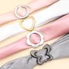 Practical Multiple Type Veil Weights DIY Components Western Simple Elegant Style Metal Belt Buckle for Adult Unisex