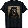 BaruToW Funny Raccoon Mugshot Meme T-Shirt