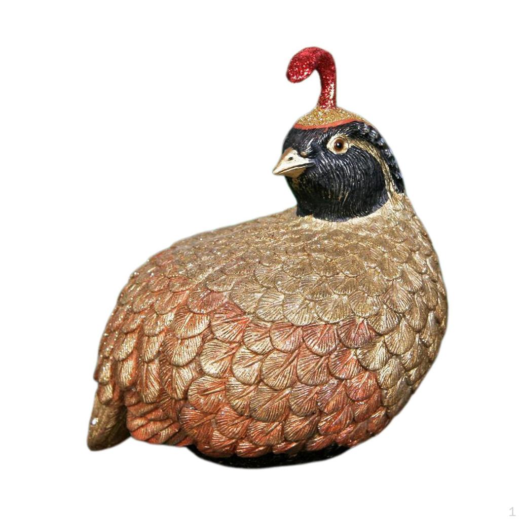 Festive Resin Turkey Decor for Home and Tabletop