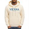 Vienna Austria Letter Design Men Hoody Hip Hop Casual Hoodie Oversized All-Match Autumn Sportswear Street Fleece Hoodies