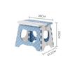 Multi Folding Plastic Purpose Step Stool Sturdy Seat Home Portable Camp Chair
