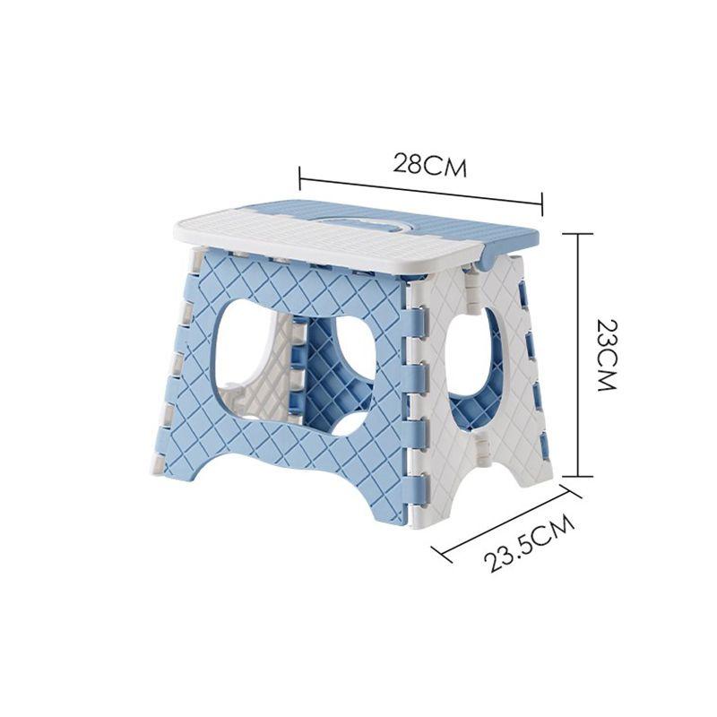 Multi Folding Plastic Purpose Step Stool Sturdy Seat Home Portable Camp Chair