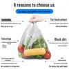 Boyiduo Transparent T-Shirt Food Bags