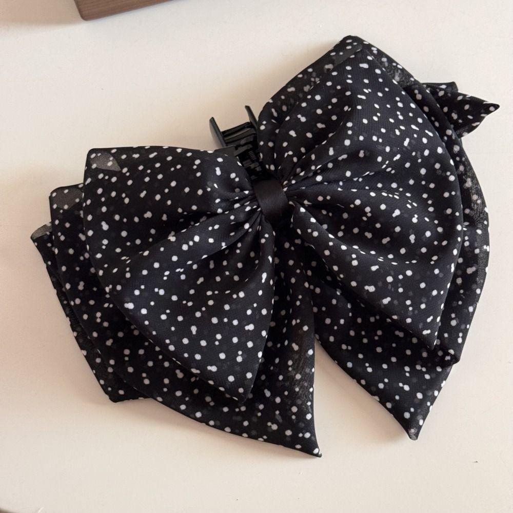 Hair Accessories Hair Claw Clip Chiffon Shinning Clip New Fashion Hair Ribbons Gifts