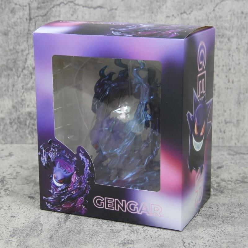 Anime Gengar Battle Feature Figure Collectible Statue PVC Model W/box Xmas Gift