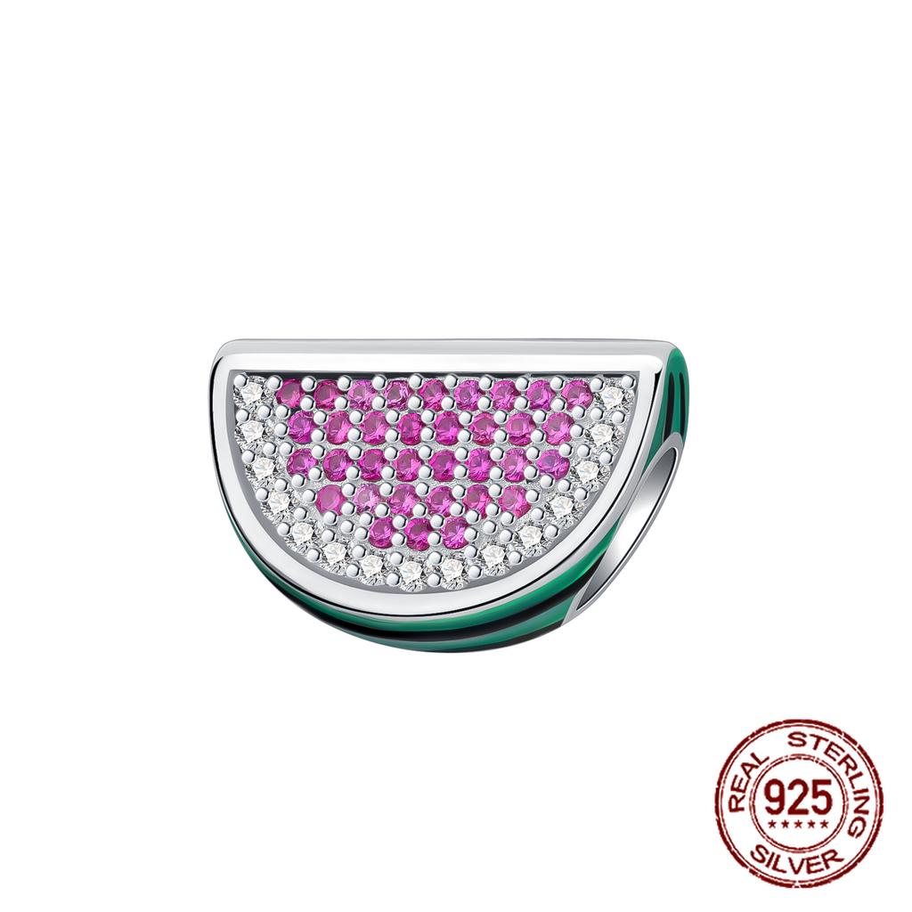 925 Sterling Silber Lila Perlen Blume Schmetterling Hänge Charm Passend 4MM Lochdurchmesser Armband Halskette 925 Schmuck Geschenkherstellung