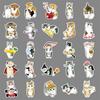 100 Hand-painted Kitten Graffiti Stickers Personalized Cartoon Cute Decorative Water Cup Mobile Phone Gum Stickers