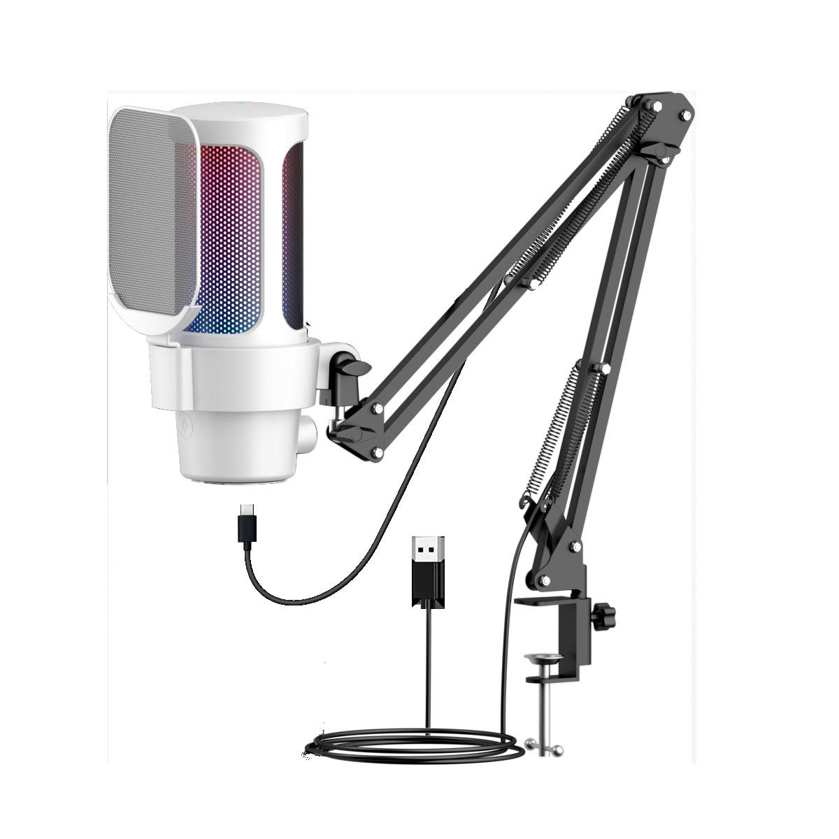 

RGB USB Condenser Mic for Gaming, Streaming, and Singing