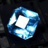 Natural Blue Sapphire Loose Gemstone Square Cut 8.55 Ct September Birthstone for Gem Collections