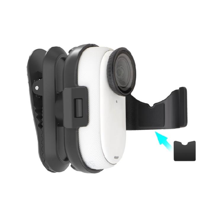 Kleiner und leichter Kamera-Clip mit 360°-Drehung für GO 3S/GO 3 Kamera-Hut-Clip Kamera-Halterung Zubehör