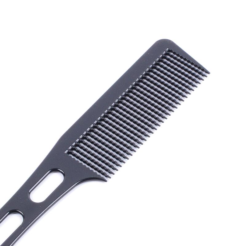 Professional Salon Barber Hair Clipper Accessories Flat Head Cut Comb Anti-static Hair Styling Wide Tooth Men Cut Hair Brush 1pc