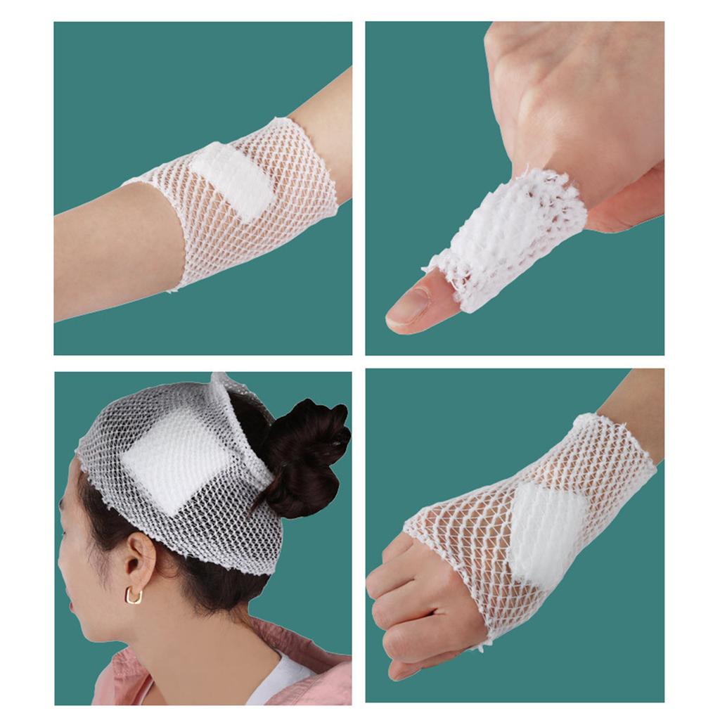 Wound Dressing Net Tubing Bandages Elastic Mesh Breathable Bandages Retainer Stretch Tube Bandages Mesh Easy to Use