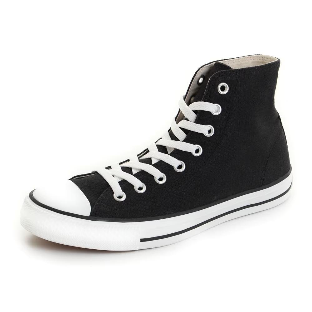 Converse Nextar Comfortable Versatile Durable Breathable High-Top Canvas Shoes Unisex Sneakers Black 32765011
