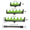 Multi Holes Fishing Rod Holder Bracket with Bandstick Ground Plug Holder Fishing Rod Rest Head Bracket  Easy To Install