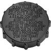 BRFC19 Filler Cap Replacement Compatible with Cars & Trucks - Twist-On Design - Black