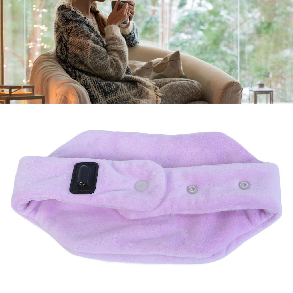 Heated Neck Scarf Tension Relief Neck Heating Pad USB Powered Double Sided Electric Neck Warmer for Home Travel
