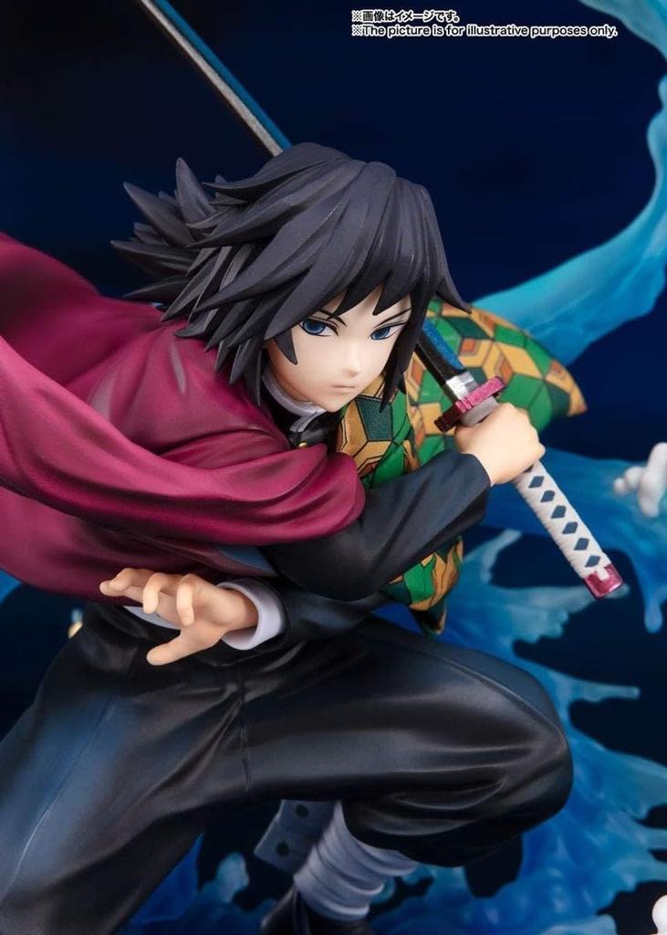 TAMASHII NATIONS Figuarts ZERO Demon Kimetsu no Yaiba Giyu Tomioka Breathing of Water 170 mm bemalte komplette Figur Slayer – ca.. PVC/ABS