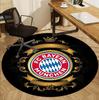 FC Bayern Pattern Round Rug, Indoor/Outdoor Mat, for Picnic, Gameroom, Bedroom, Office, Living Room, Home Decor Carpet, Birthday Gift