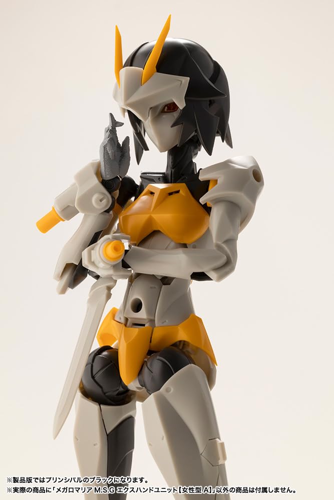 Kotobukiya Infinite Encounter Megalomaria Megalomaria M.S.G Ex-Hand Unit [Female Type A] Total length approx. 13mm Non-scale Plastic Model