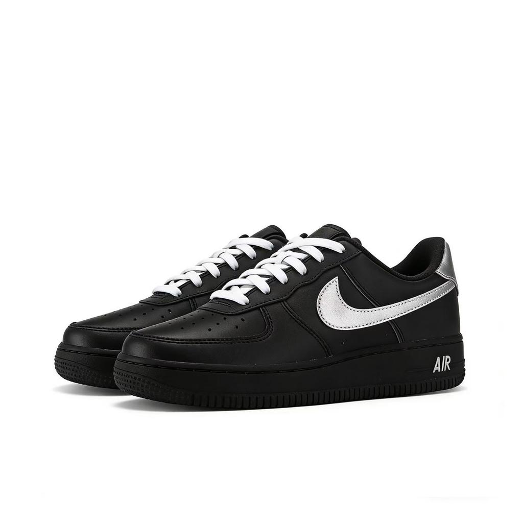 Nike Zapatillas de Skate Air Force 1 de caña baja Unisex Negras CW2288-001()