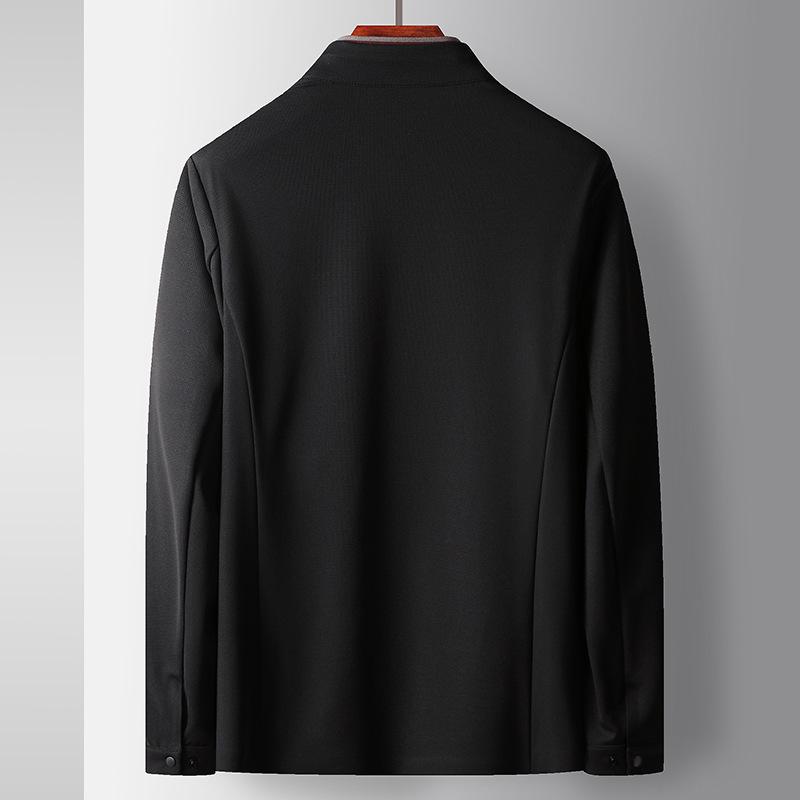 Spring and Autumn Stand-up Collar UV-proof Middle-aged and Young People Light Luxury Business Leisure Thin Sunscreen Jacket