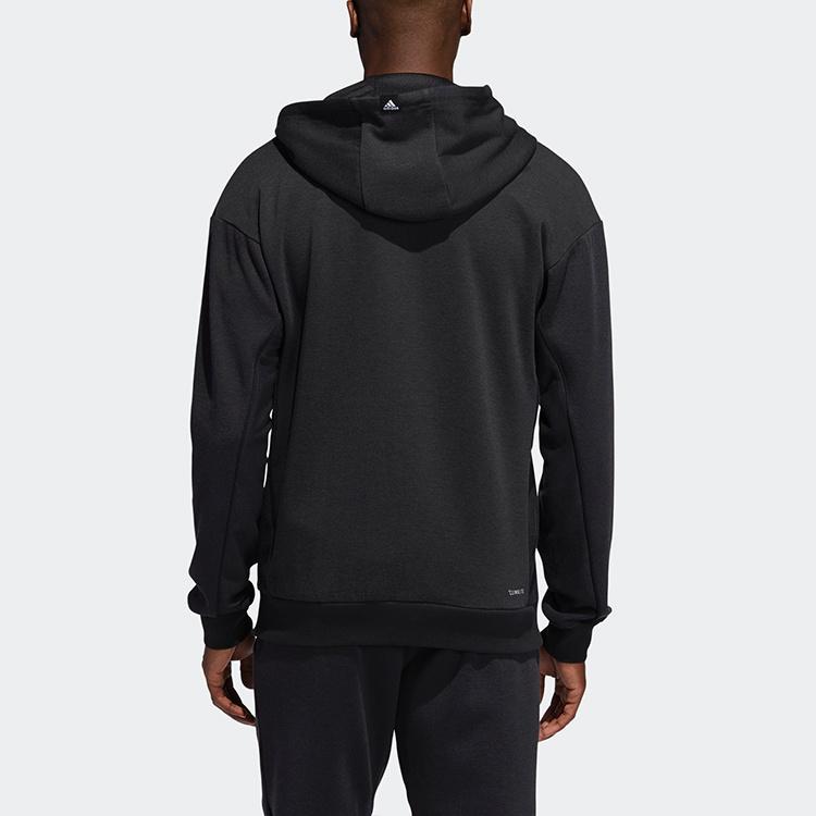 adidas Ros Crossup Fz Basketball Cap Jacket Men's Black EJ2145