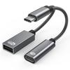 60W Cross-Border Multi-Function USB-C To USB OTG Adapter for Apple 16