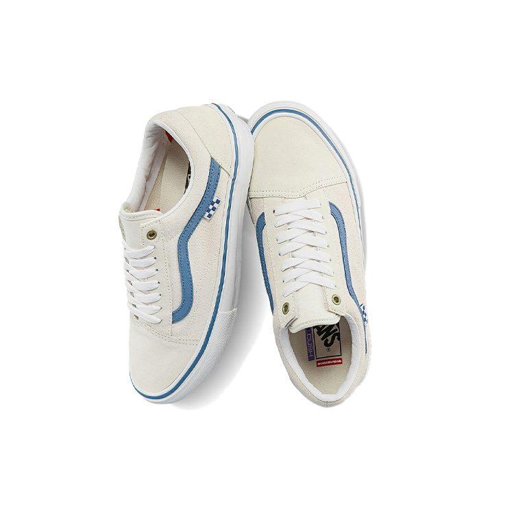 Old Skool Skate Vans 'Raw Canvas Blue' VN0A5FCBACV