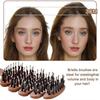 Volumizing Boar Bristle Hair Brush, Soft Natural Bristles Brush for Thin and Fine Hair, Hairbrush for Women