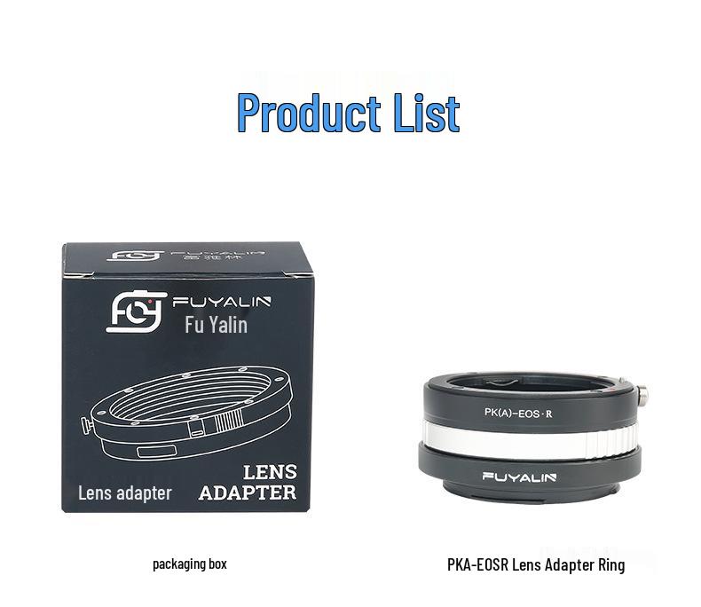 Pentax PK DA To Canon EOSR Lens Adapter Ring (Autofocus Compatible)