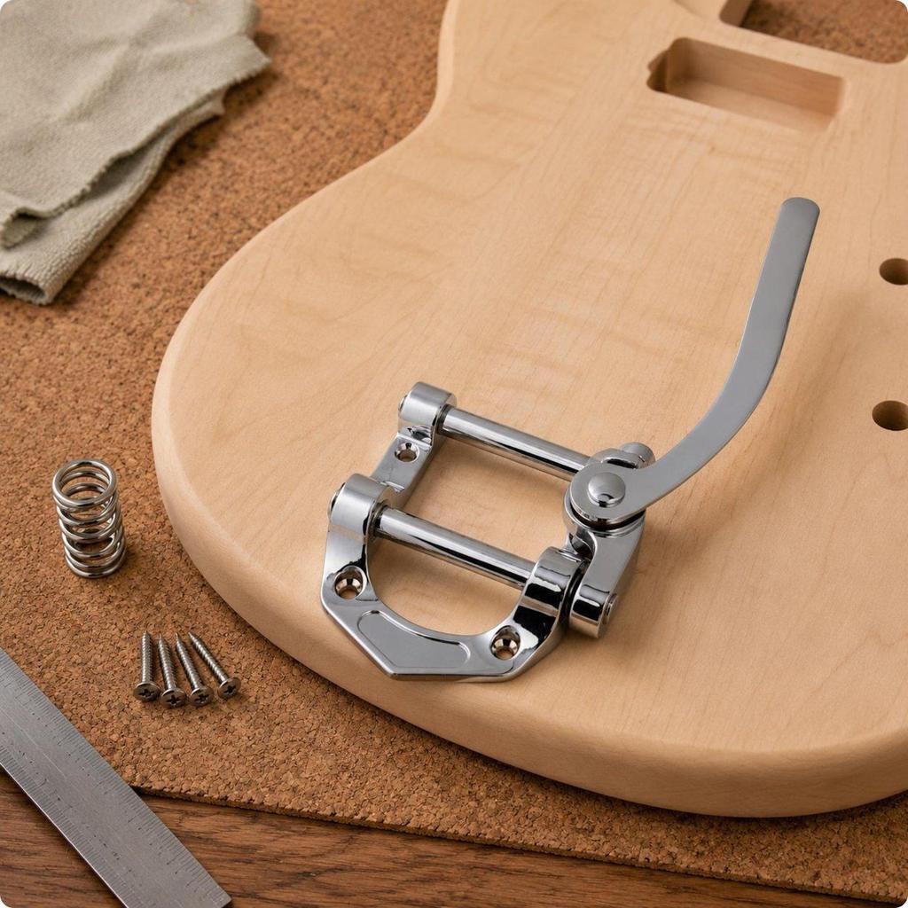 Classic Tremolo Style Arm Alloy Build Tailpiece Complete Replacement