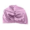Women Nightcap Soft Comfortable Faux Silk Bonnet Gentle Night Sleeping Bonnet Hair Protection Supply