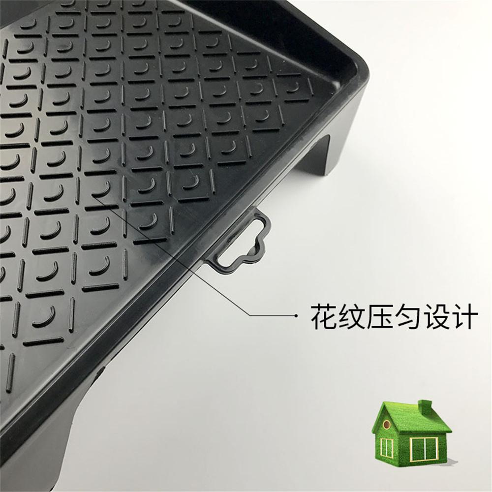 Paint Roller Tray Large Capacity Painting Tool for Latex and Wall Paint Easy Clean Sturdy Design with Handle