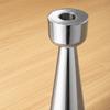 Gold Sliver Non Slip Base Candlestick Tabletop Wax Catching Candle Stand  Restaurant Table Layout