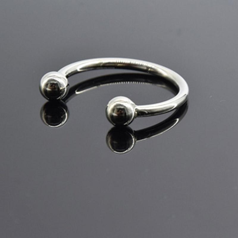 Edelstahl Offene Manschette Verzögerungsring Verschlussring für Männer Größe: 25 mm - 40 mm