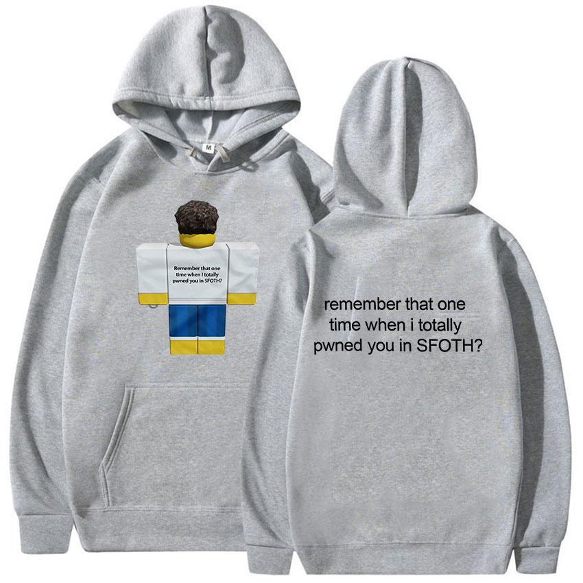 Funny Blame John Meme Hoodie Shedletsky Forsaken Cotton Pullover Clothing Sweatshirt Men's Women Autumn Winter Oversized Hooded