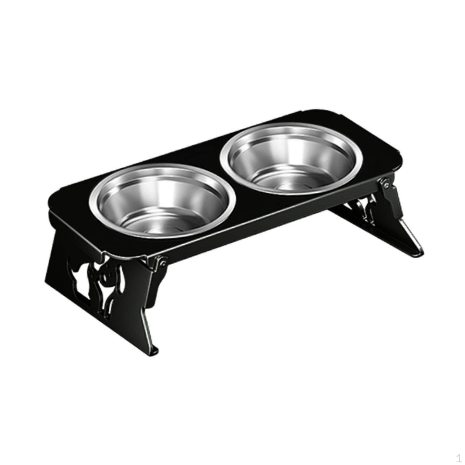 

Bowls Bowl to Clean, Stainless Steel Raised Stand чорний