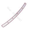 For Mercedes Benz GLE GLS Class W167 X167 ~2025 Rear Trunk Bumper Protector Rear Scuff Plate Rear Door Sill Car Accessories