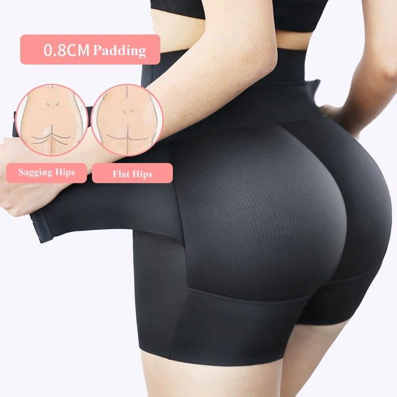 Fake Ass Seamless Women Body Shaper Slimming Panties Shapewear Hip Enhancer Booty Pad Push Up Butt Lifter Pant Underwear