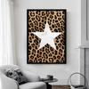 Moderní a módní vzor leopardího potisku a biliárové umělecké plátno pro tisk plakátů obývací pokoj ložnice domácí dekorace dárek
