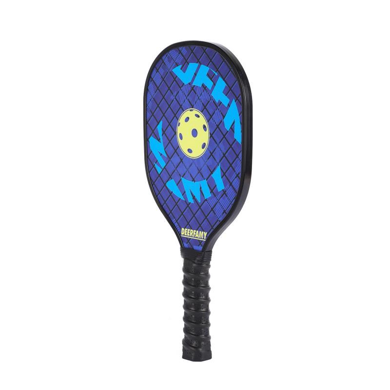 Wooden Pickleball Paddle Set Kids With 4 Balls Carry Bag Lightweight Outdoor Beach Sport Equipment