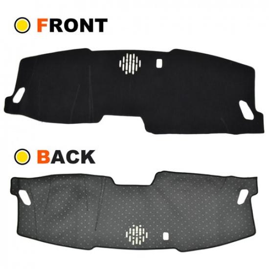 Black For Honda Pilot 2023-2025 Dashmat Dash Cover Dashboard Mat Car Cover