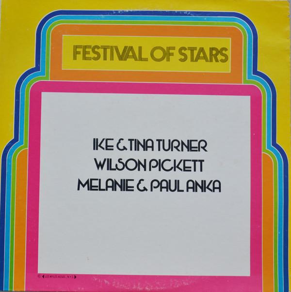 LP Record IKE & TINA TURNER / WILSON PICKETT  - Festival Of Stars TS79467 Teller House In 1979 US Rock Used