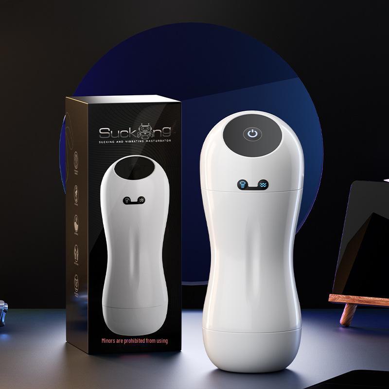 Mi Ji Xiaobai Male Masturbator with Vibration and Sound – Automatic Adult Product, 20pcs/box